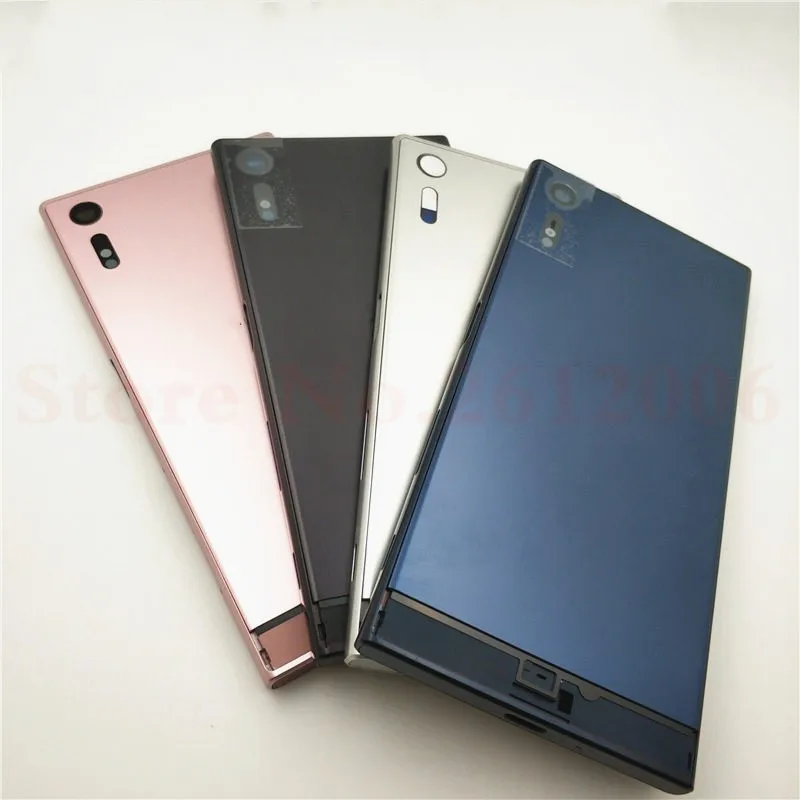 Original For Sony Xperia Xz F32 F31 Housing Battery Cover Door Rear Cover Chassis Frame Back Cover Case Housing With Logo Mobile Phone Housings Frames Aliexpress