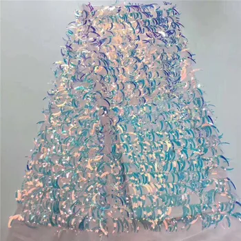 

Graceful apparel tulle material French net lace fabric for shinning party dress PDN88(5yards/lot) many color