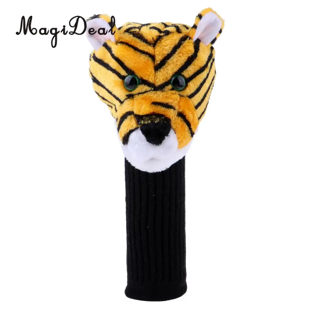 MagiDeal Tiger Head + Panda Animal Sports Golf Club Headcover Head Cover for 460 cc/No.1 Wood Driver