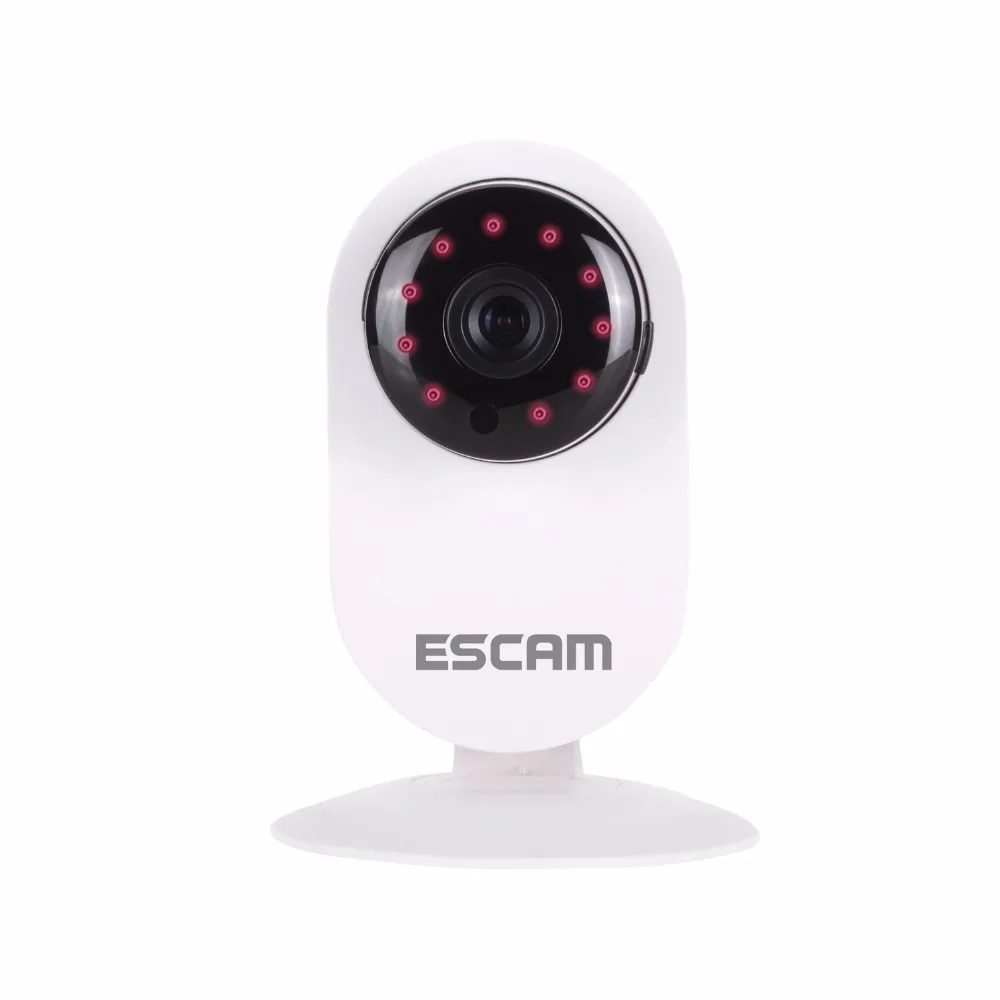 

ESCAM 3.6mm Lens Ant QF605 WIFI 720P P2P IP Camera Surveillance Cameras Support Android IOS For Home Company