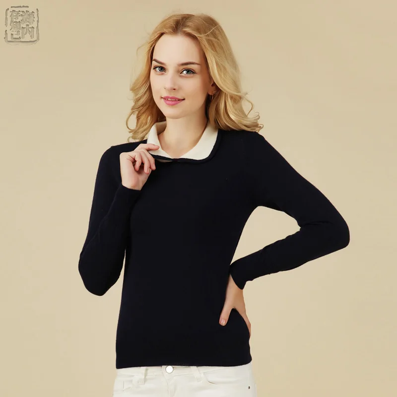 Worsted Australian 2015 Women's Peter Pan Collar 100 Merino Wool