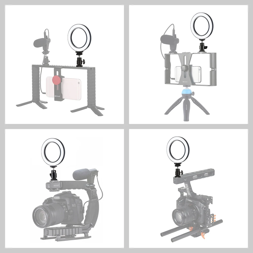 Фон для фотосъемки 5 вариантов светодиодный кольцевой светильник с регулируемой Яркость 3 светильник ing режимов держатель светодиодный светильник для потокового видео съемки Селфи