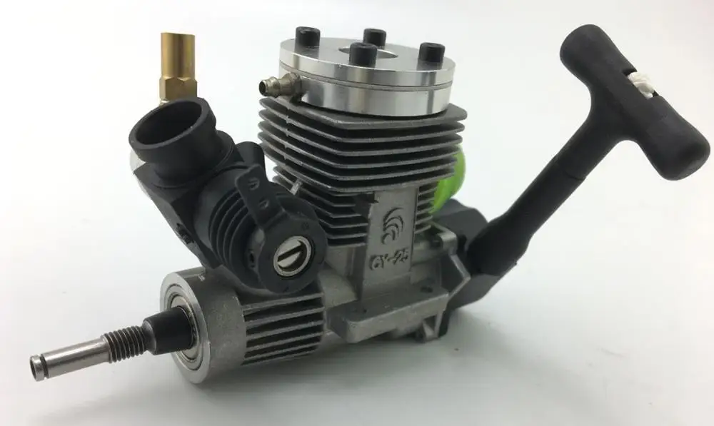 Chung yang 25CC Потяните старт охлаждения воды задний нитро двигатель для RC модели