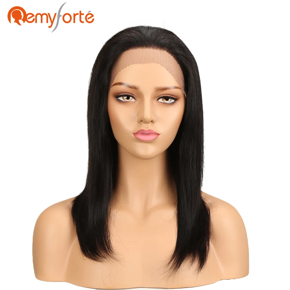 Online Remy Forte Lurus Lace Front Wig Rambut Manusia U Bagian Renda Frontal Rambut Manusia Wig untuk Hitam Wanita Brasil Renda depan Wig Jual Remy Forte Lurus Lace Front Wig Rambut Manusia U Bagian Renda Frontal Rambut Manusia Wig untuk Hitam Wanita Brasil Renda depan Wig