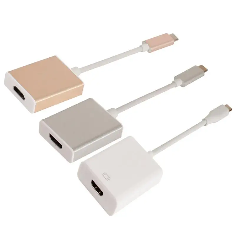 

D3 USB 3.1 4K*2K USB Type C To HDMI Converter Adapter Conversion Cable For MAC Book