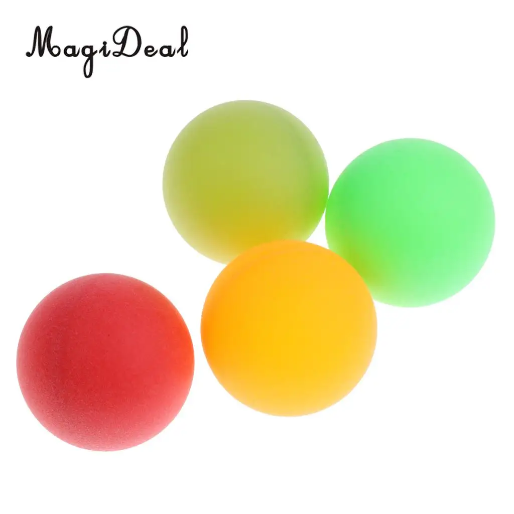 MagiDeal Pack of 100 Ping Pong Table Tennis Balls Beer Pong Colorful Cat Balls Assorted Color Plastic Balls Kids Birthday Gift