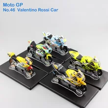 1 18 scale Leo No 46 Valentino Rossi MotoGP Factory Racing Honda Aprilia Yamaha Championship Diecast