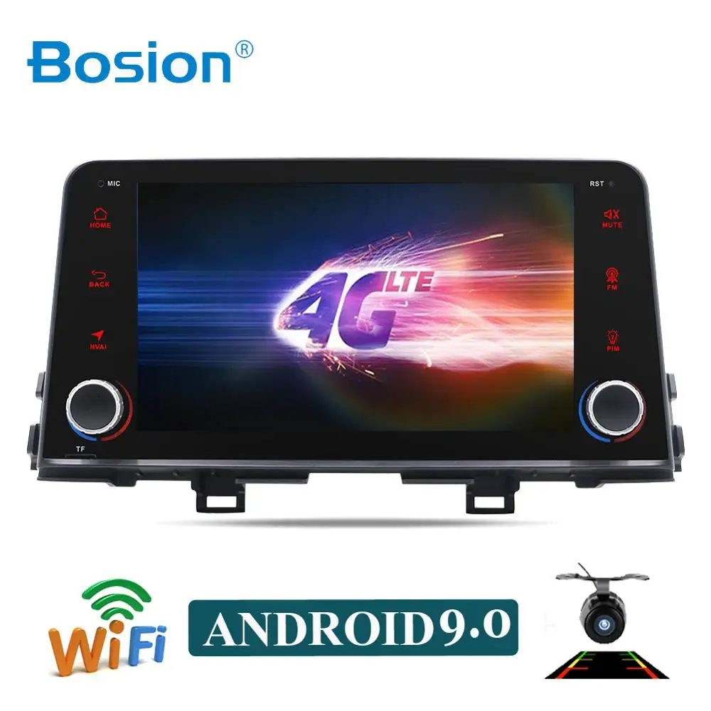 Sale car radio 1 din Octa Core Android 9.0 DVD GPS Navi Multimedia Car Stereo for KIA Morning/Picanto 2017 2018 Radio Headunit BT 0