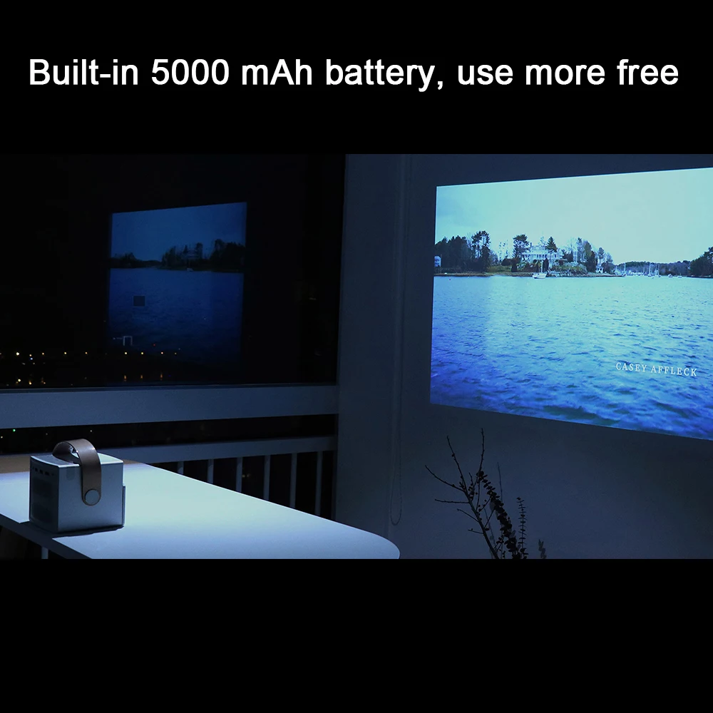 XGIMI CC Aurora DLP мини портативный проектор домашний кинотеатр Android Wifi затвор 3D