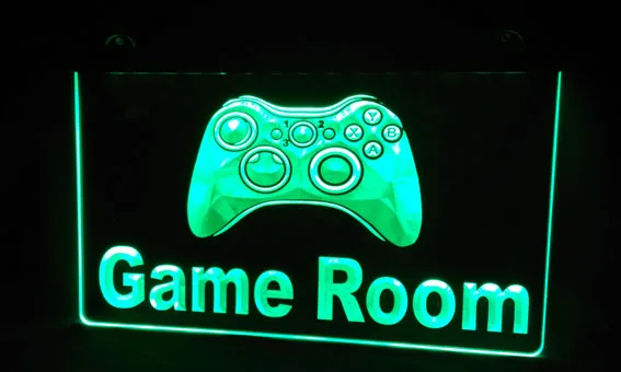 

LS226-g Game Room Console Neon Light Sign Decor Free Shipping Dropshipping Wholesale 8 colors to choose