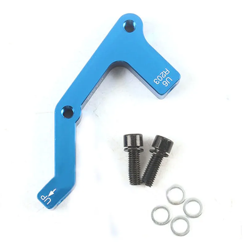 Aluminium Alloy  Bike Disc Brake Adaptor 8 Inch MTB Bike Disc Brake Rotor Mount For Rear Post Caliper to IS 203mm Adaptor New