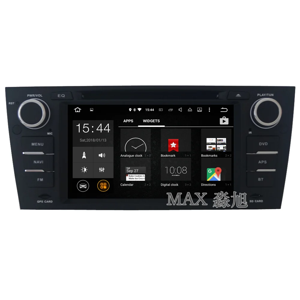 Perfect MAX Android GPS Navigation System Car DVD Player for BMW E90 E91 E92 E93 with Car Radio Stereo BT WIFI SWC free map 1
