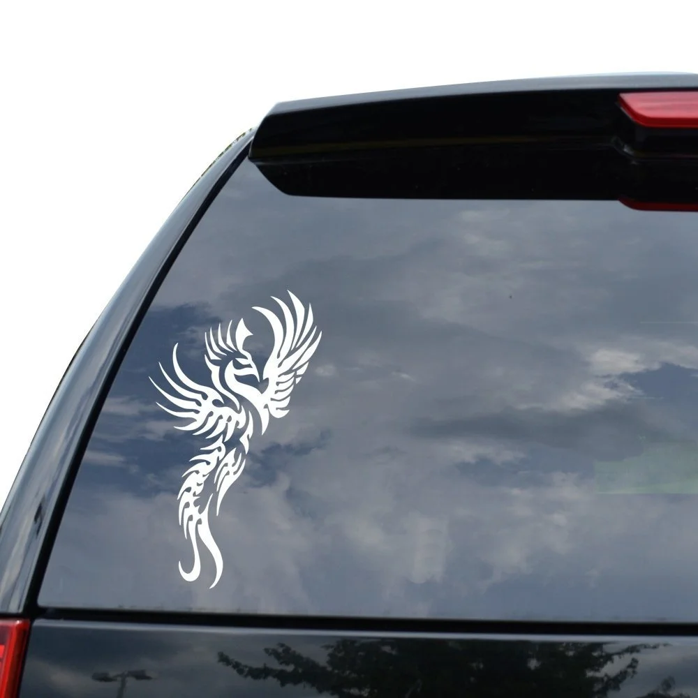 

For TRIBAL ART PHOENIX BIRD Decal Sticker Car Truck Motorcycle Window Laptop Wall Decor