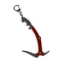 Горячая игра Rise Of The Tomb Raider Lara Croft брелок красного цвета Ice Ax брелок для ключей для женщин и мужчин ключи от машины подарки