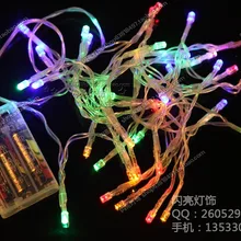 Светодио дный фонари мигалка батарея освещение струны мерцание Сад огни mantianxing струнный свет праздничное украшение