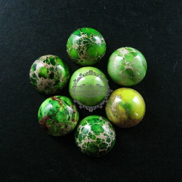 12mm grass green imperial cabochon 12mm grass green imperial cabochon