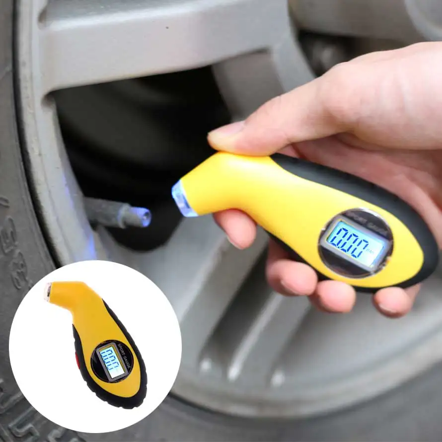 Digital Auto LCD Vehicle Wheel Car Tire Tyre Air Pressure Gauge Meter