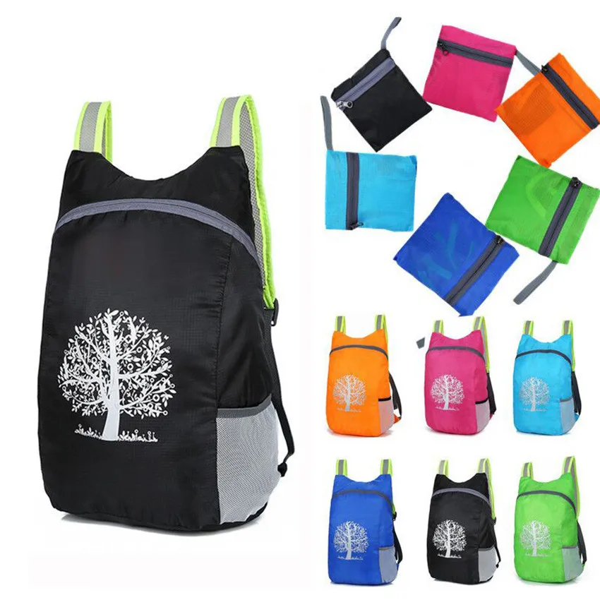 

New high quality Durable Waterproof Folding Packable Lightweight Outdoor Travel Hiking Backpack Daypack Portable comfortable #45