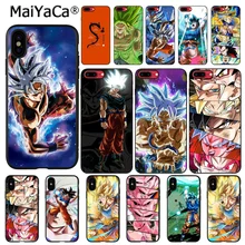 MaiYaCa Dragon Ball Z Super DBZ Goku Модный чехол для телефона iphone 11 Pro 11Pro MAX 8 7 6S Plus 5 5S SE XR X XS MAX 10 Coque