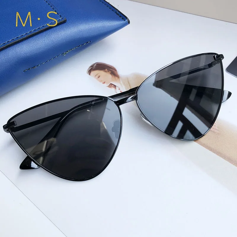 MS, женские солнцезащитные очки,, роскошное украшение, классические очки, женские солнцезащитные очки,, фирменный дизайн, солнцезащитные очки, Мода UV400 - Цвет линз: C01