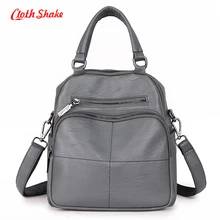 Paño Shake Marca Verano Nueva Moda Soft PU Microfibra de Cuero Sintético Mujeres Bolso de Mensajero Bolsas de Hombro Sólido Bolsa Diaria
