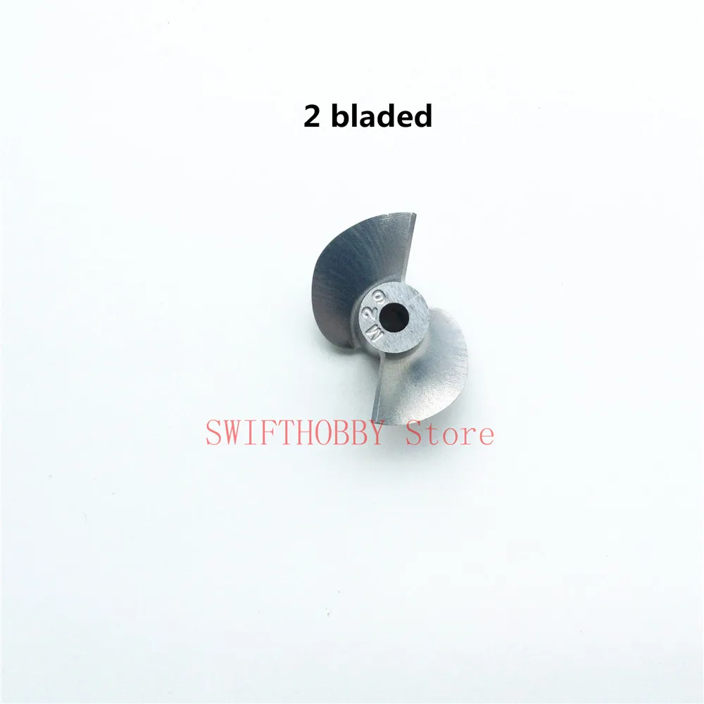 2 bladed 4 bladed 29mm CNC propeller Speed Boat Water Jet Pump Injector Water Thruster for RC Boats Turbo Jet Part