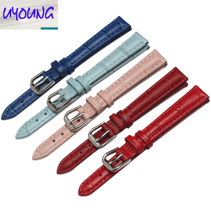 Кожаный ремешок для часов UYONG маленький женский 10 мм 12 14 16 DW|14mm watch|watch 14mm12mm watch |