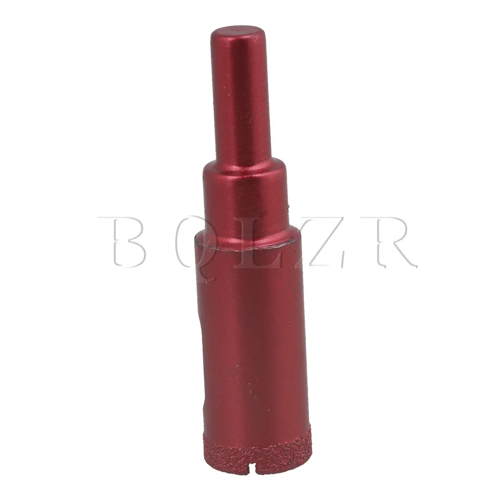 CNBTR Красный бриллиант отверстие Пилы керна бит для Мрамор Стекло плитки резак 16 мм
