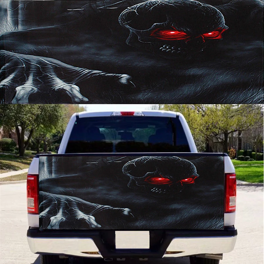 Car Window Wall Decor 18/" x 58/"Racing Dark Forest Horror Decal Vinyl Sticker
