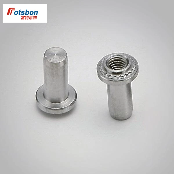 

2000pcs B-0420-1/B-0420-2 Self-clinching Blind Fasteners Zinc Plated Carbon Steel Blind Nuts PEM Standard Factory Wholesale