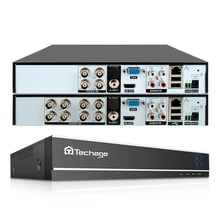 Techage XMeye 8CH H.264 1080 P HDMI AHD Видеонаблюдение DVR NVR HVR 1080N 2MP P2P дома безопаностью цифрового видео Регистраторы для аналоговая камера высокого разрешения