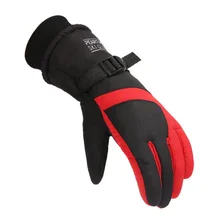 Мужские лыжные перчатки теплые сноубордические перчатки снегоход мотоциклетные зимние ветрозащитные непромокаемые унисекс зимние велосипедные перчатки 5