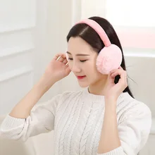 2141 зимние теплые креативные милые плюшевые наушники er nuan после ношения наушники для родителей и детские наушники