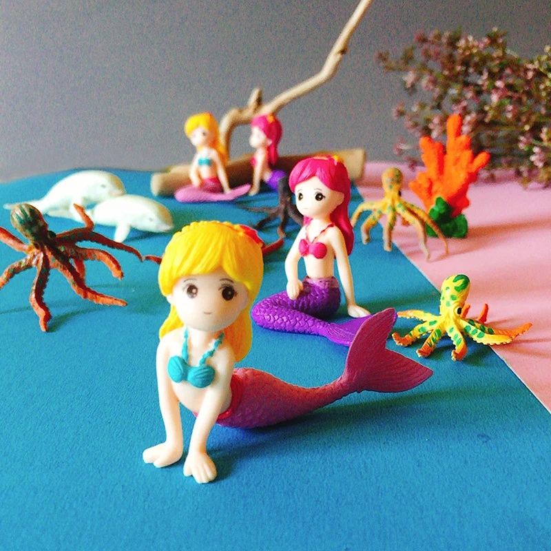 mermaid doll house