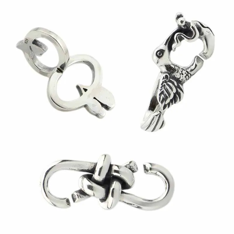 

Authentic 925 Sterling Silver Charms Animal Locks Lobster X Locks Fit European Brand Troll Bracelet Jewelry