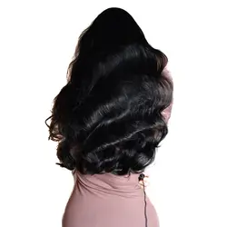 Eversilky предварительно сорвал 360 Кружева Фронтальная парик бразильского Remy волнистые волосы парики с волосами младенца натуральные волосы