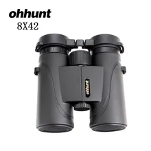 Ohhunt 8х42 BAK4 бинокль большой объектив телескопа нет Ночное видение с фокусирующей оптикой для наблюдения точечных целей доказательство воды для Охота Отдых на природе и открытым верхом