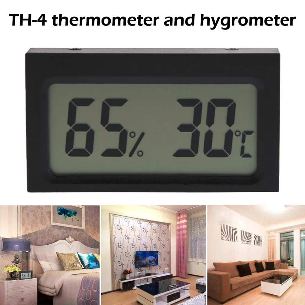 

-30C~50C 20%RH~99%RH LCD Thermometer Hygrometer Electronic Temperature Humidity Meter Indoor Detector Thermomer