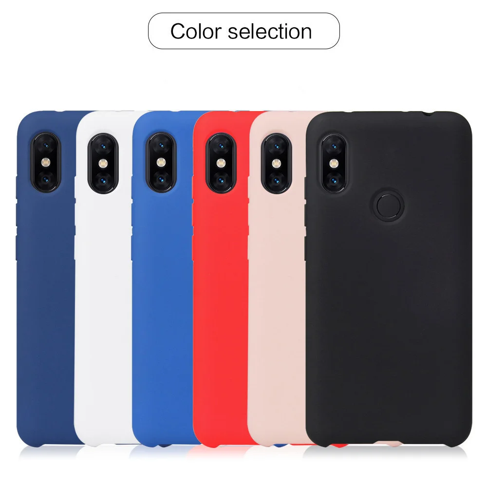 

For Xiaomi Mi8 MiA2 MiA1 Mi5X Mi6X Anti Shock Impact Soft Touch Silicone Case For Xiaomi Mi 8 Max 3 A2 Lite A1 5X 6X Back Cover