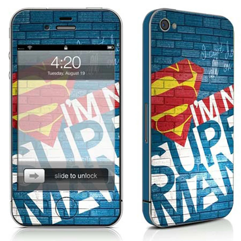 Free drop shipping good quality make your own sticker for Apple iPhone