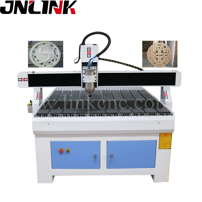 Smart and strong enough wood cnc router LXG1212 ball screw cnc router