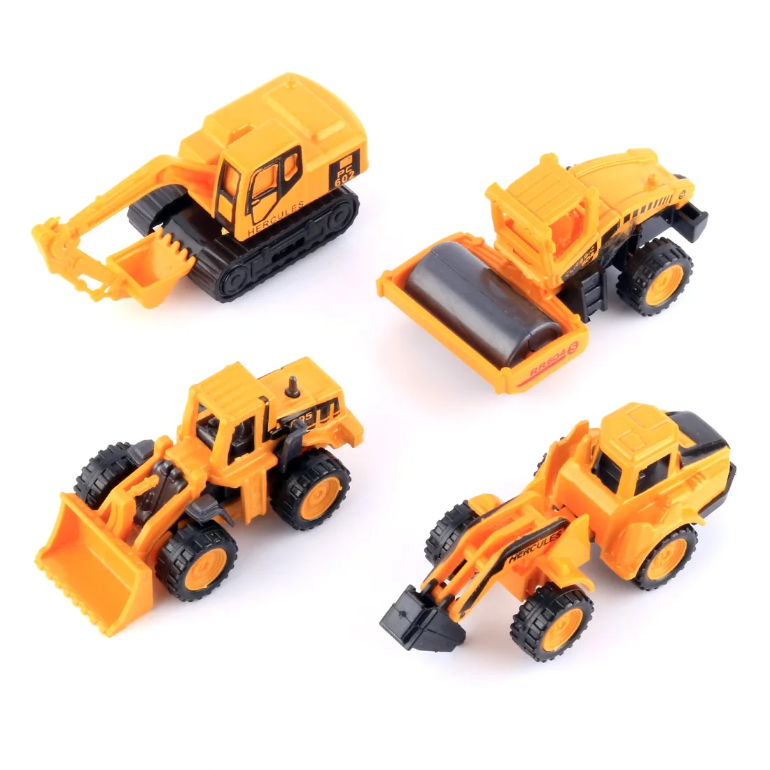 Feichao 4 шт. мини автомобиль Обучающие игрушки 1:64 вилочный погрузчик строительная