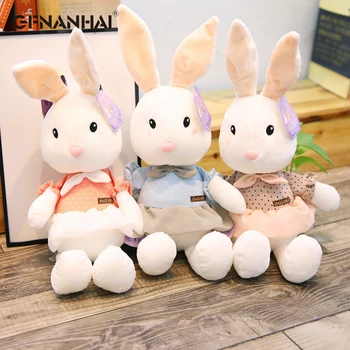 

1pc 40/50cm kawaii Skirt Rabbit Plush toy Girl's Favorite Birthday Gift Stuffed Soft Animal Toys Baby Appease Dolls