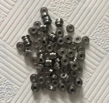 Free Shipping F623ZZ 3*10*4mm flange bearing f623 zz (10pcs/1 lot) Bushing ball bearings