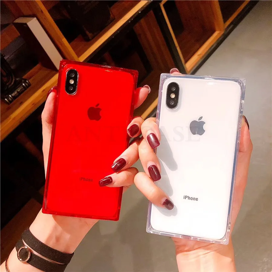 2019 Модный чехол для телефона iPhone X 6 6S 7 8 Plus XS Max XR силиконовые чехлы из ТПУ Мягкий