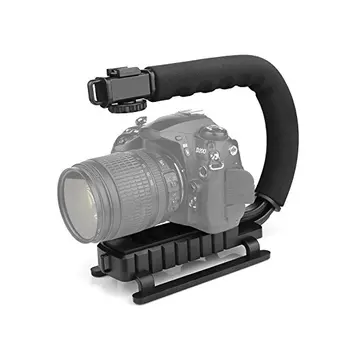 

C Shape flash Bracket holder Video Handle Handheld Stabilizer Grip for DSLR SLR Camera Phone Gopro AEE Mini DV Camcorder