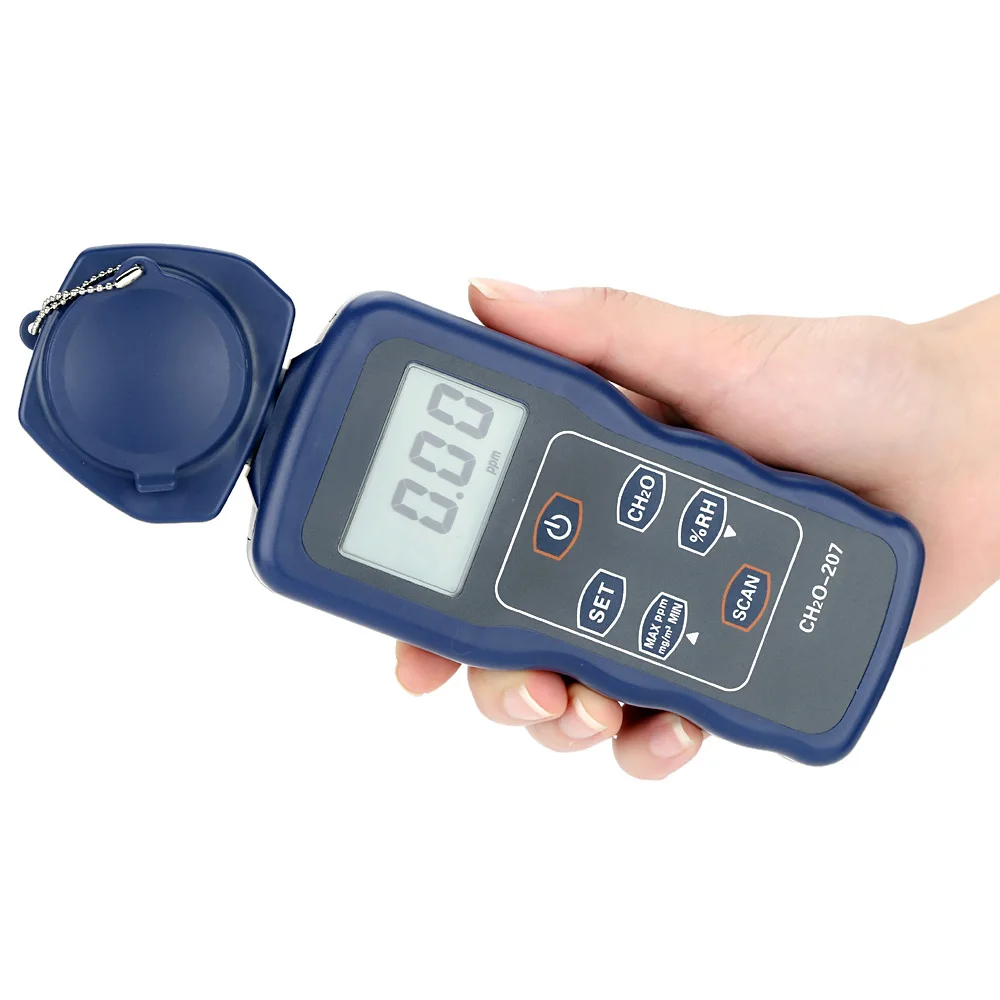 Buy SM207 Portable Formaldehyde CH2O Tester Hygrometer