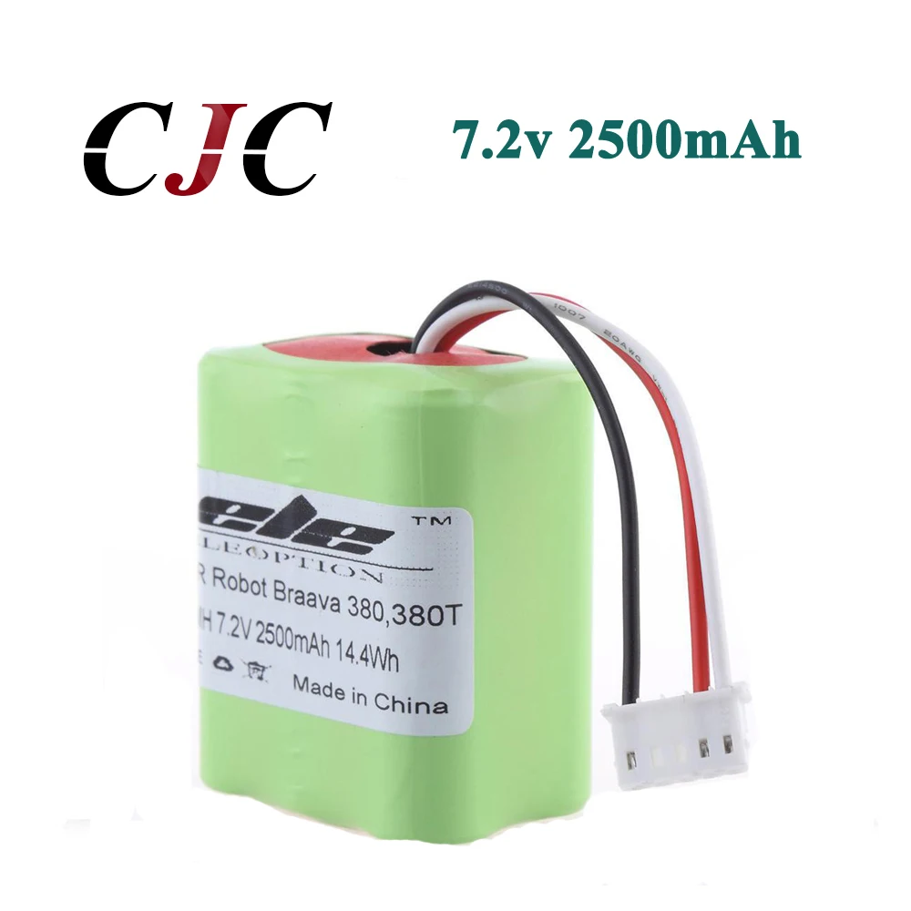 Eleoption High Quality New 7 2V 2500mAh Vacuum Replacement Battery For iRobot Roomba Braava 380 380T