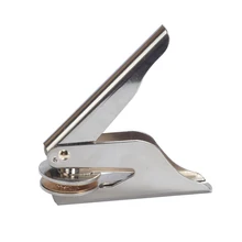 Персонализированная круглая Embosser штамп логотип Свадебные печать для конверта ручной Печать тисненые штамп на заказ бизнес