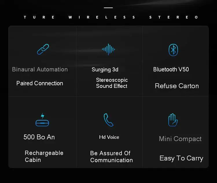 Желе расческа отпечатков пальцев Touch Bluetooth гарнитура 5,0 HD стерео беспроводные наушники спортивные наушники с Bluetooth с зарядным устройством